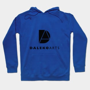 Daleko logo-dark single color vertical Hoodie